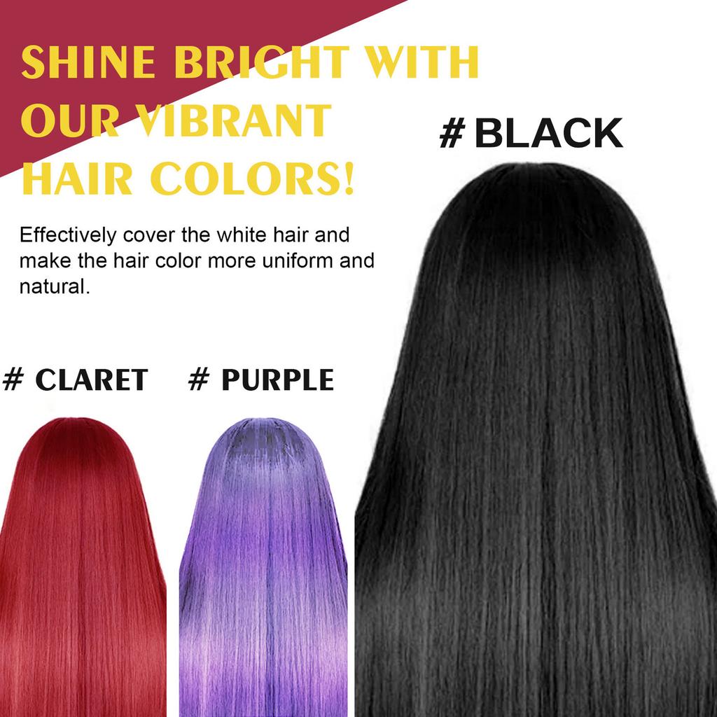 EELHOE Shampoo for Black Hair (Purple) Mild, Smooth, Shiny and Clean Shampoo