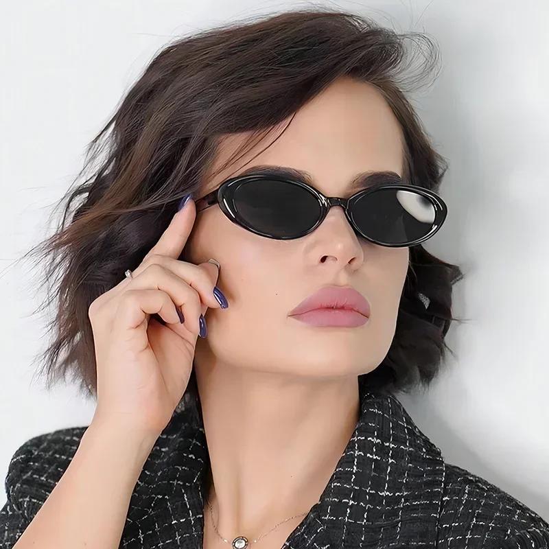 Rectangle Sunglasses Women Fashion Men Square Vintage Stylish Sun Glasses Oversized Ladies Mirror Outdoor Eyewear