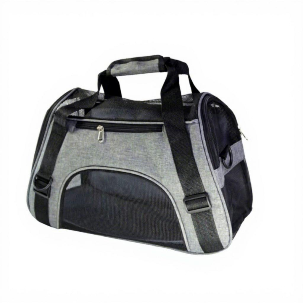 Portable Oxford Material Pet Cat and Dog Carrier Backpack Foldable Mesh Breathable Pets Transport Bag with Accessories