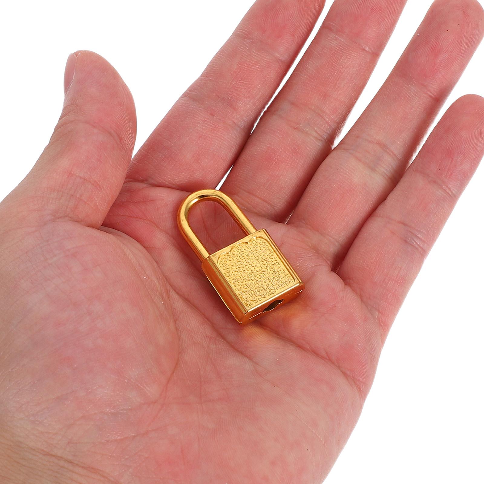 

10Sets Miniature Lock with Key: Retro Vintage Padlock for Suitcase Backpack Diary Book Toolbox Luggage Security Fastening China Mainland