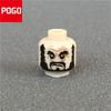 10pcs/lot MOC Bricks Male and Female Figure Head Face Expression DIY Compatible Mini Dolls Building Blocks Toys for Kids Gifts