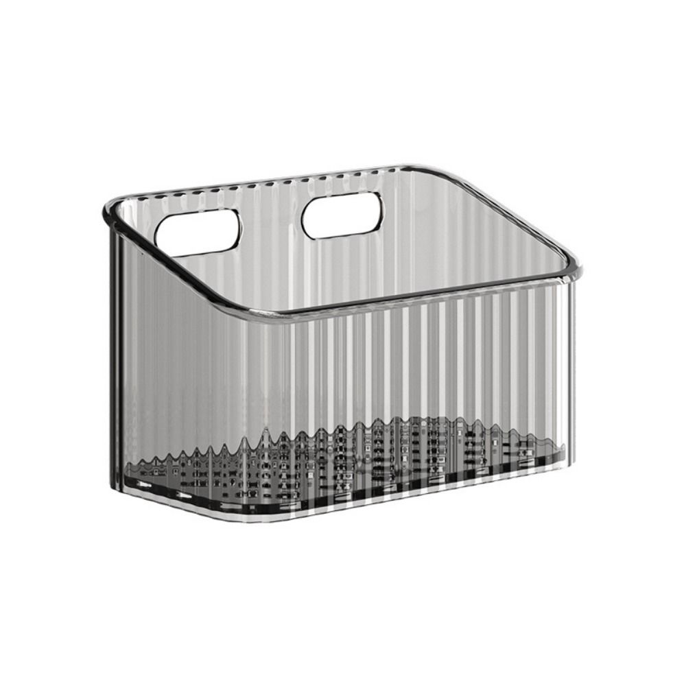 Transparent Ginger Garlic Storage Baskets Plastic Kitchen Storage Rack  for Home