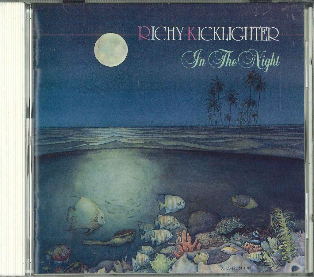 CD RICHY KICKLIGHTER - In The Night PSCW1131PROMO UNIVERSAL MUSIC 1989 Japan Obi Jazz Used