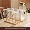 Japanese Style Hammered Glass Cup Set