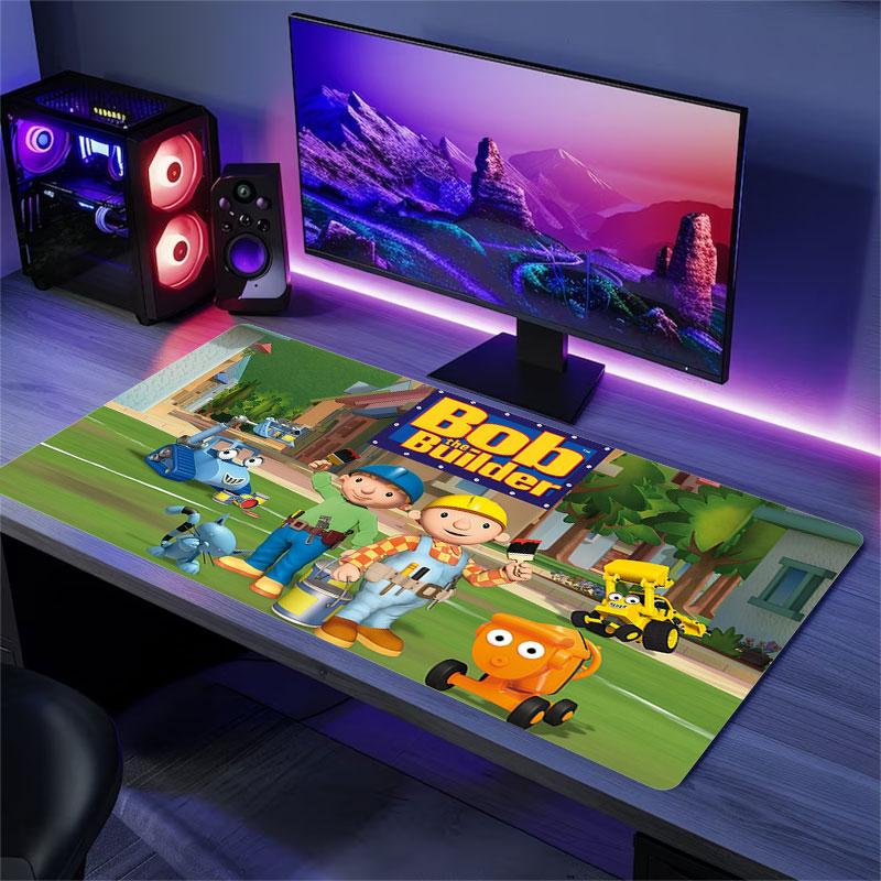 Bob Mouse Pad, Large Gaming Desk Mat, Non-slip XXL Mousepad for Laptop & Tablet, Mini PC Playmat with Stitched Edges