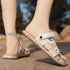 Sandals Men's 2025 Summer New Casual Indoor and Outdoor Slippers Outdoor Play Baotou Beach Sandals Tide