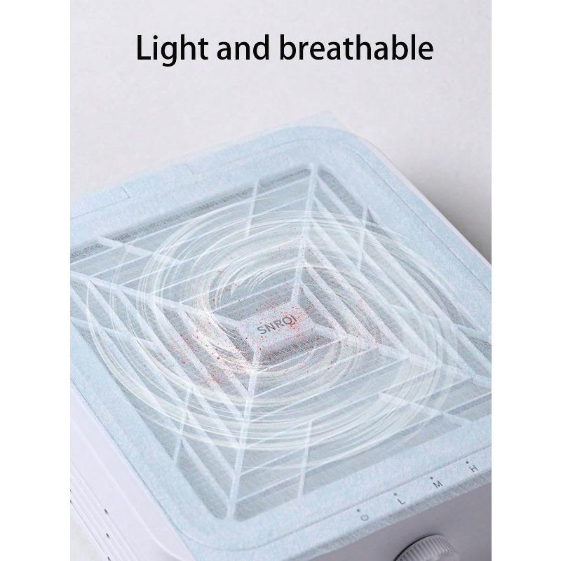 100pcs Disposable Nail Dust Collector Filter Paper, Suitable For Nail Dust Collector, Portable Non-Woven Nail Paper, For Professional Nail Salon