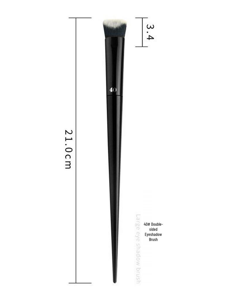 Pointed Tail 9-Piece Makeup Brush Set with Fiber Bristles