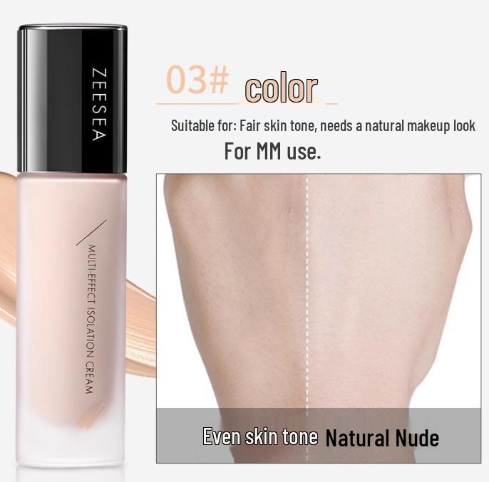 ZEESEA Zise Primer Viso & Correttore: Crema Schiarente, Minimizzante dei Pori, Uniformante del Tono della Pelle