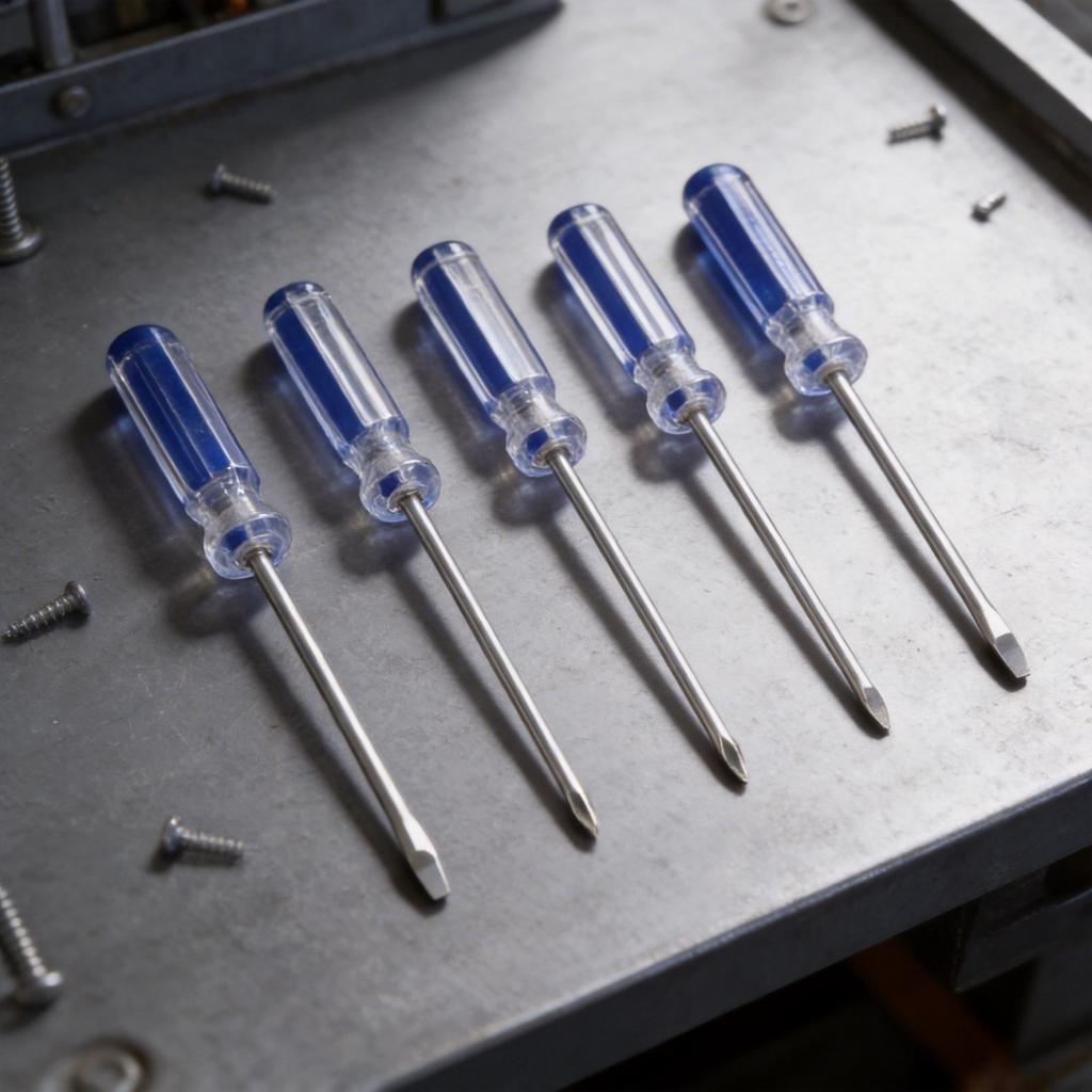 5 Piece Set Repair Tool Screwdriver Set Carbon Steel Material