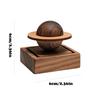 Jupiter Shape Wood Scent Diffuser 1Pcs Air Freshener No Oil Home Decoration Gift for Friends Dorm Room Essentials