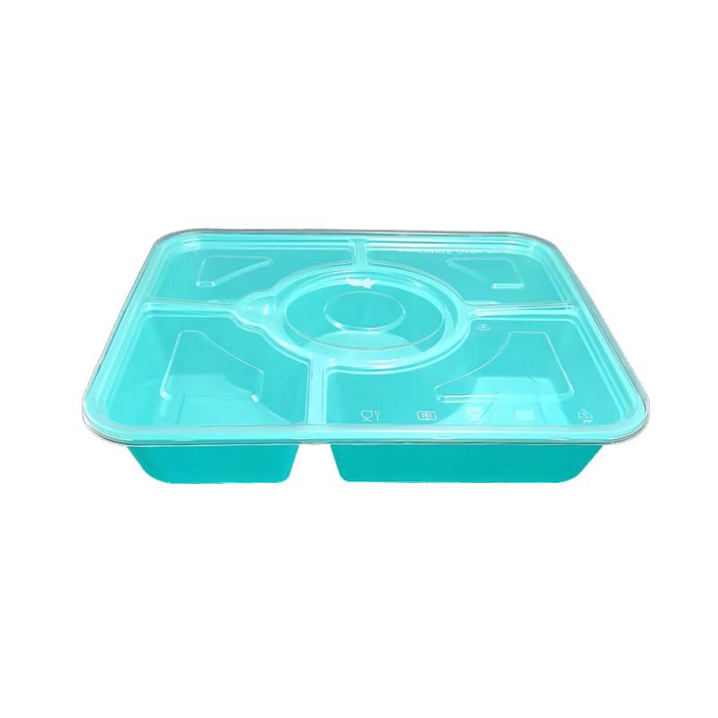 JINMEIHEWANG 4+1 Fach Einweg-Essensboxen