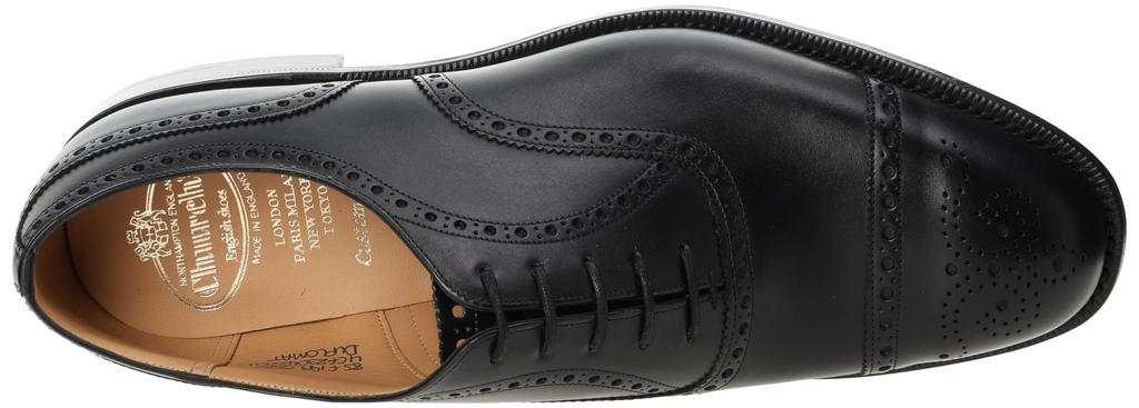 Diplomat Business Shoes Size G Church's Men's EEB3559WF, Black, 27.5 Cm, [Used]