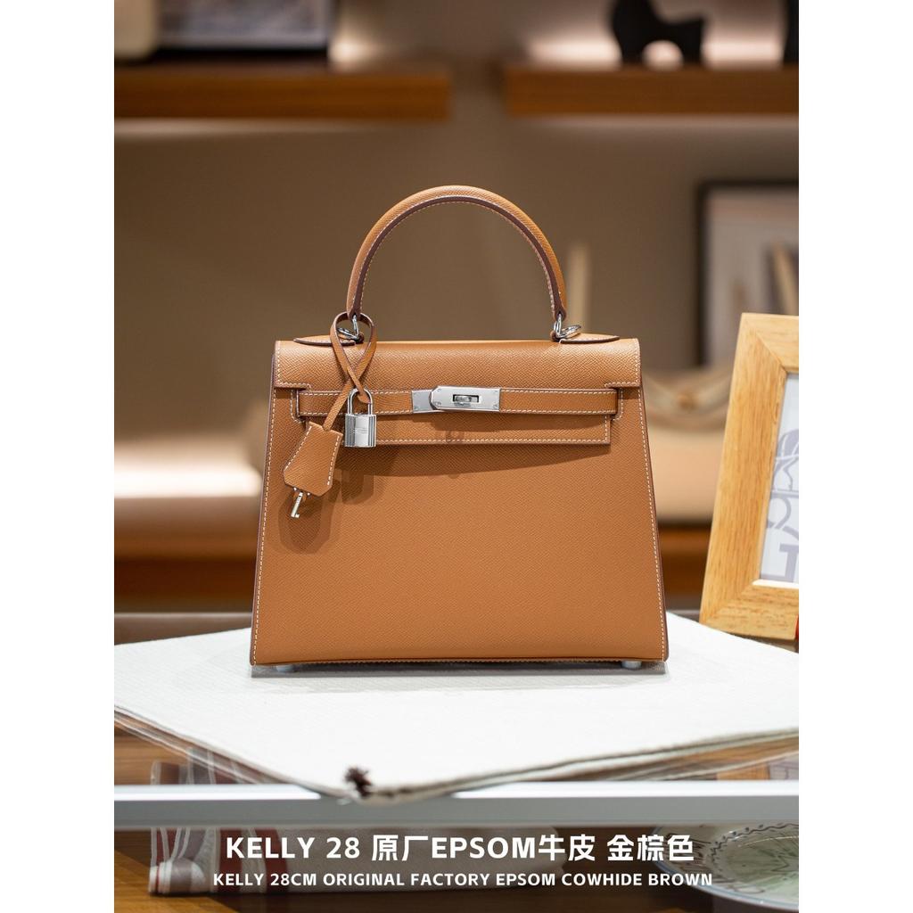 Kazilan Kelli 28 Second-generation Kelly Bag Large Capacity Handbag Versatile Fashion One-shoulder Crossbody Women's Bag