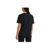Under Armour Make All Logo Print Training T-Shirt Women Tops Black 1379390-001