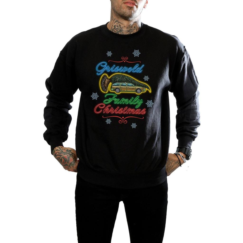 National LampoonÂ´s Christmas Vacation Mens Griswold Family Sweatshirt