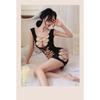 Women's Rhinestone Fishnet Sheer Dress Sparkly Mesh Lingerie Sparkle Fishnets Teddy Dress Hollow Out Cold Shoulder For Party