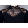 Spring and Autumn New Style Lace Versatile Fashionable Slim Inner Stretch Top for Women