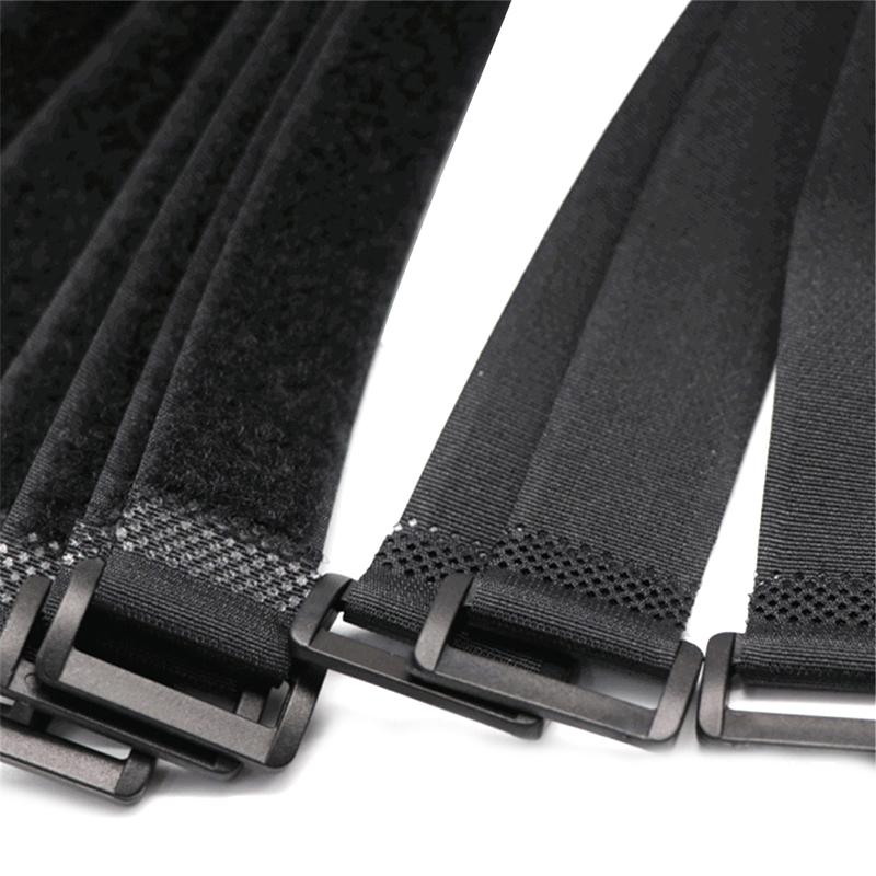 10 Pc 2*20Cm Reusable Fastening Bike Tie Nylon Hook & Loop Durable Multil Purpose Self-Adhesive High Quality Strap Cable Ties