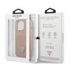 Guess Guhcp13Lpsatpp Iphone 13 Pro / 13 6,1 Różowy/Pink Hardcase Saffianotriangle Logo Cardslot