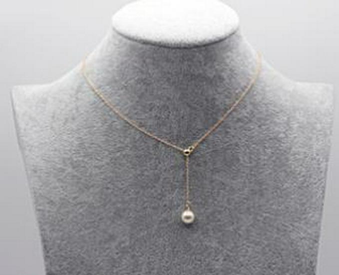 

Регулируемое жемчужное колье в корейском стиле для модных нарядов золотой