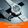 Stainless Steel Watch Band for Casio G-Shock GST-W300 400G GST-B100 S100D/S110D/W110 GST-210 Modification Metal Strap Bracelet