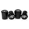 4Pcs Car Valve Stem Caps Cover Waterproof Car Accessories Goods For Toyota Yaris Hilux Corolla Prius Avensis Emblem Auris Rav4