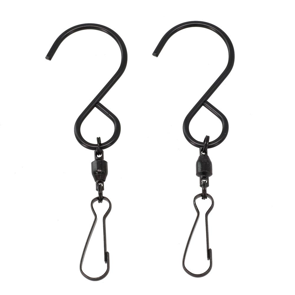 For 3D Wind Spinners Rotating Hooks Hook Up Sturdy 306 Degree Indoor And Outdoor Garden Decoration Gate Decoration
