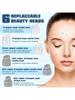Newest Water Circulation Pore Vacuum Cleaner Pimple Extractor Tools with 6 Suction Heads,3 Gears Adjustable Beauty Device