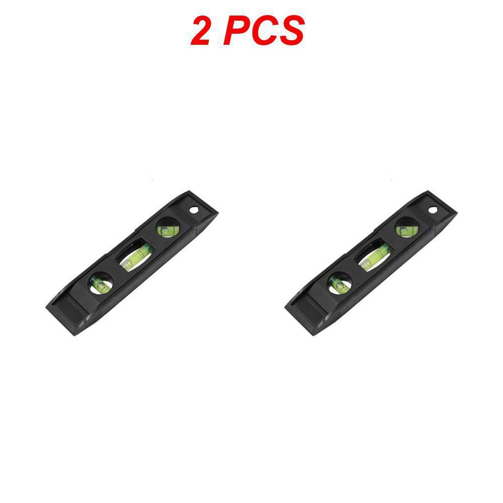 

1~10 шт. портативный ABS оболочка уровень линейка высокоточный сильный магнитный 3 пузырьковый измеритель уровня бытовая техника инструменты лазерный уровень