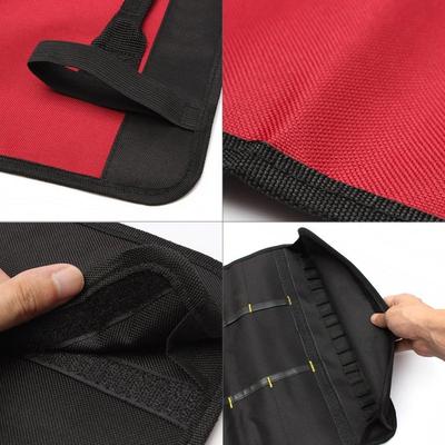 Hardware Tools Roll Plier Screwdriver Spanner Carry Case Pouch Tool Bag Box 22 Pockets 3 Colors