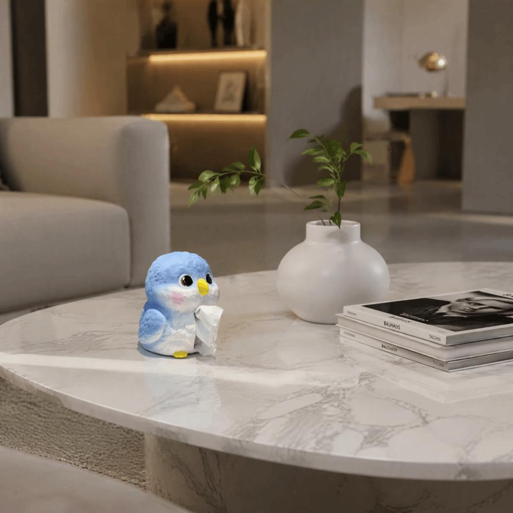 Ceramic Material Decorative Napkin Dispenser Creative Design Ceramic Tissue Holder Home Tabletop