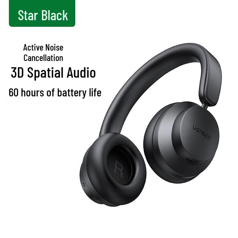 Ugreen HiTune Max3 Active Noise Cancelling Over-Ear Bluetooth Headphones