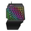 Limei GK103S Luminous One-Handed Gaming Keyboard & Mouse Adapter