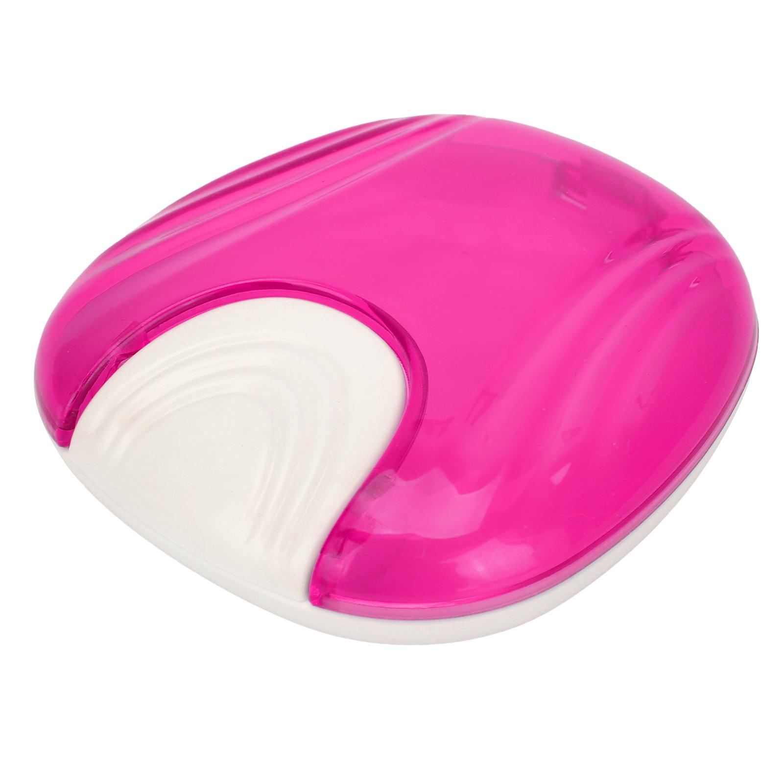 

Прочный ортодонтический контейнер для ретейнера, контейнер для зубных протезов, портативная коробка для хранения зубных протезов, фиолетовый фиолетовый