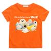 2026 NOVAS Camisetas Sealook Algodão Gola Redonda Desenho Animado Meninos/Meninas Camiseta Estampa de Desenho Animado Fofa Camiseta Manga