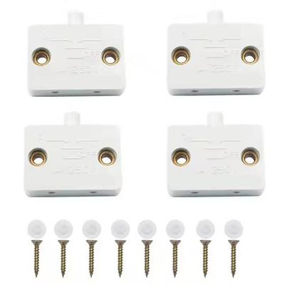 Automatic LED Switch for Closet Doors 6 Pack with Screws for Convenient Lighting Solutions In Cabinets and Pantries