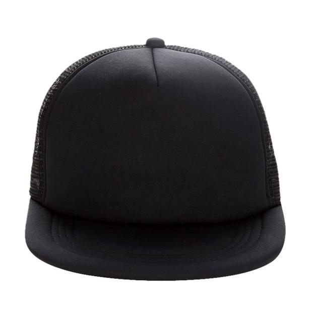 Unisex-Mesh-Baseballmütze, Blanko-Visierhut, verstellbar