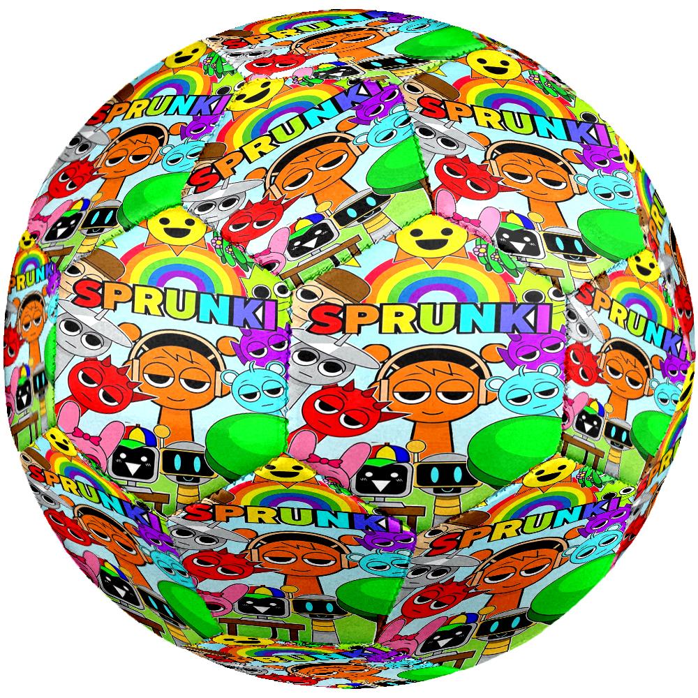 Sprunki Theme Size 5 Soccer Ball, Suitable for Both Indoor and Outdoor Matches, a Gift Suitable for Everyone.