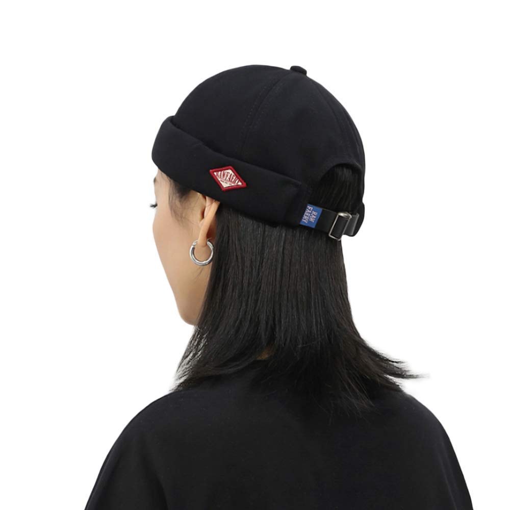 Clape Solid No Outdoor Roll Sag Watch Sailor Fashionable Cotton Slimming Face Fisherman's Cap, Round, Color, Brim, Men's Cap, Cap, Cap, Cap,