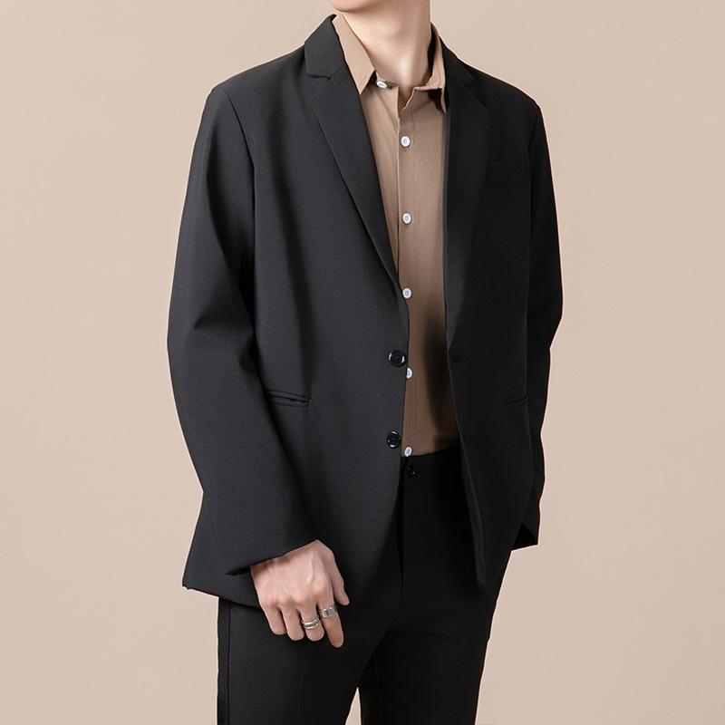 Niewymagający prasowania Mały Garnitur Płaszcz Męski, Biznesowy Casual Wysokiej Klasy Mały Garnitur Top
