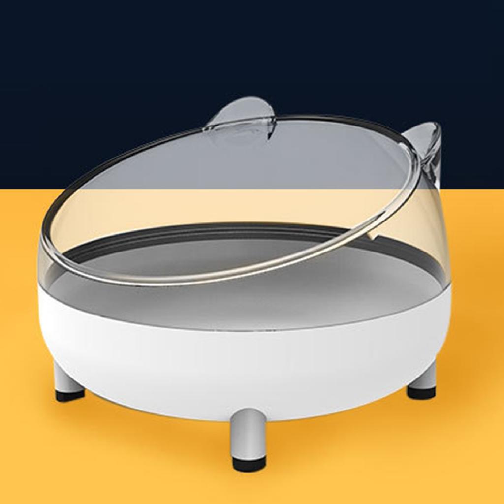 Haustiernapf Rutschfest 4 Füße Erhöht Abnehmbar Gratfrei Niedlicher Katzenwelpennapf für Futter Wasser