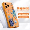 Shark Whale Pattern Case For iPhone 17 Pro Max Magnetic For Magsafe Hybrid Slim Matte Cover For iPhone 16 15 14 13 Pro Max