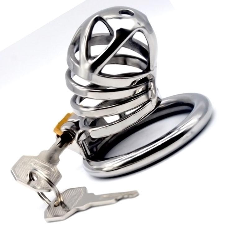 FAAK 60mm  Chastity Cage   Chastity Lock Penis Cage Chastity Device Cock Cage for Male