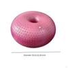 55 cm Donut-förmiger Gymnastikball, aufblasbarer Yoga-Fitnessball für rhythmisches Training, Balance