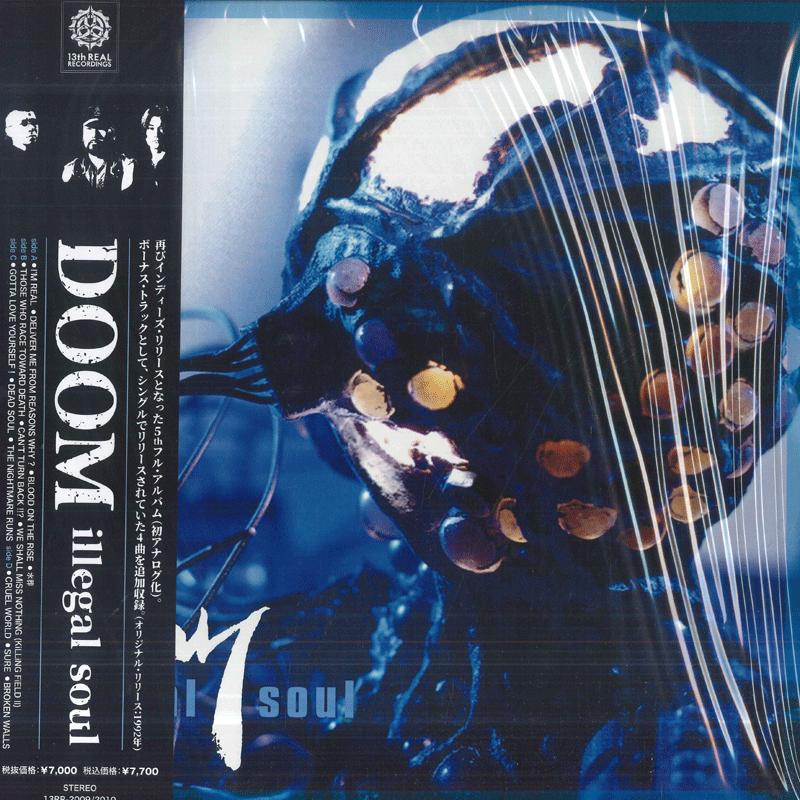 

Виниловая пластинка DOOM illegal soul 13RR200910 13TH REAL RECOR 2025 Япония Obi Metal
