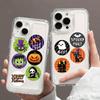 500PCS/Roll Halloween Stickers for Laptop Notebook Envelope Water Cup Seal Decorative Spooky Holiday Party Decorations Stickers