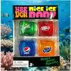 Nieuwe Needoh Nice Ice Baby Fidget Cube Set 4 Stuks Super Stevig Knijp Sensorisch Speelgoed Niet-Giftig Knijpspeelgoed Voor ADHD En Autisme Cadeau