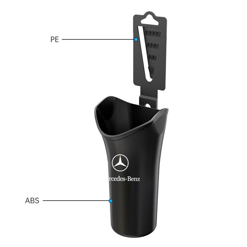1/2 ks Úložný box do auta Organizér na deštníky a odpadky Kbelík pro Mercedes Benz Amg W204 W205 W211 W212 W213 A S M B C E R G Třída