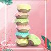 4pcs/set Donut-shaped Pet Deodorant Multipurpose Office Home Car Air Freshener Aromatherapy